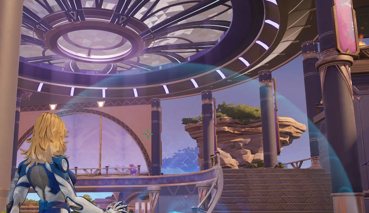 Effect of Sue Storm from Marvel Rivals, Unreal material is simple