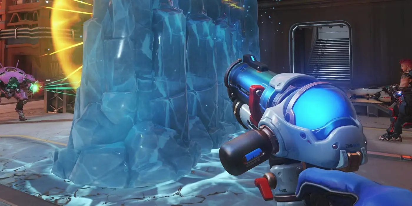 Ice wall of Mei from overwach